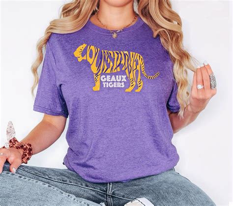 Geaux Tigers Shirt Lsu Tigers Lsu Tiger Apparel Super Soft Shirts