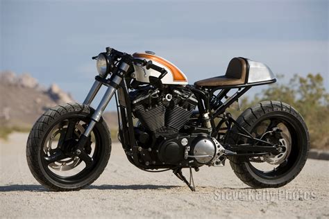 Harley Sportster Cafe Racer Mulato Return Of The Cafe Racers