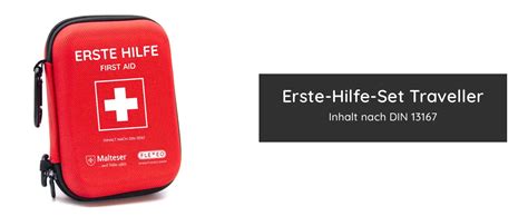 Erste Hilfe Set Outdoor Nach Din Reiseset F R Unterwegs Zum