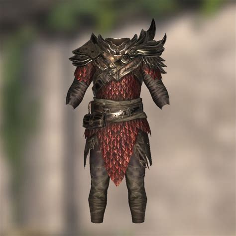 Blades Daedric Mail Armor The Unofficial Elder Scrolls Pages Uesp