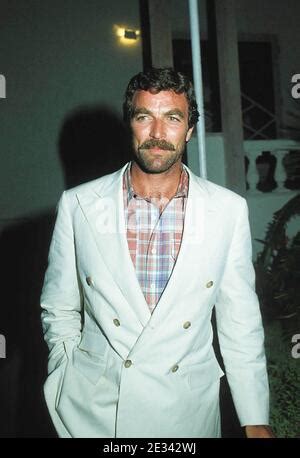 Tom Selleck 1982 Quelle Ralph Dominguez MediaPunch Stockfotografie Alamy