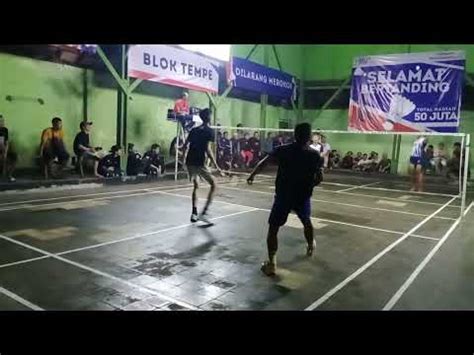 Andra B Supri Vs Dicki P Lebe Open Turnamen ERVAT CUP 2 2023 Kemampuan