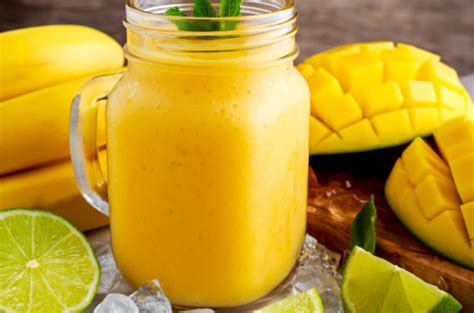 Mango Lime Smoothie - Kitchen Cookbook