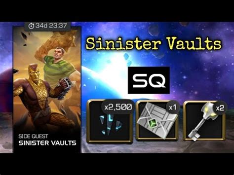 Sinister Vaults Side Quests Threat Level Youtube