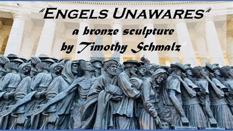 Bronze Sculpture Angels Unawares By Timothy Schmalz Installed In St