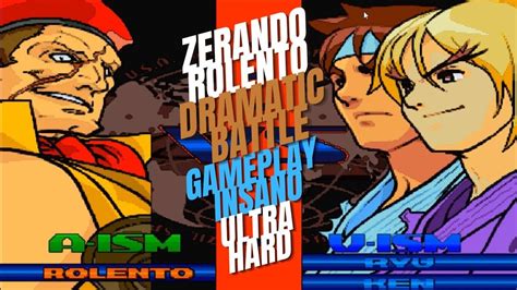 Zerando Rolento Dramatic Battle Street Fighter Alpha Max Game