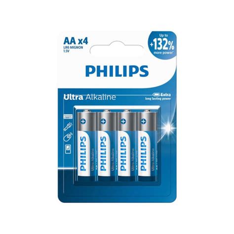 Philips Ultra Alkaline Baterie Alkaliczne AA R6 LR06 4 Sztuki Kup