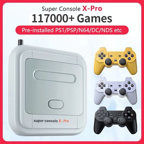 Super Console X Pro Retro Video Game Consoles Tv Box Games For Psp Ps