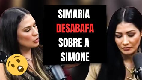 Simaria Abre O Jogo Sobre Sucesso De Simone Surpreende F S Ltimas