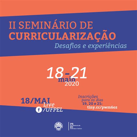 Pr Reitoria De Extens O E Cultura Ii Semin Rio De Curriculariza O