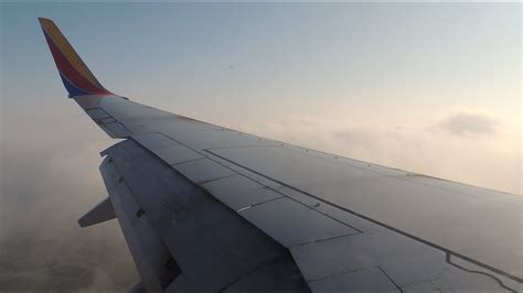 Southwest Airlines Boeing N Sa Descent And Landing In Lgb