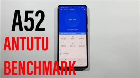 Samsung A52 Antutu Benchmark Test Youtube