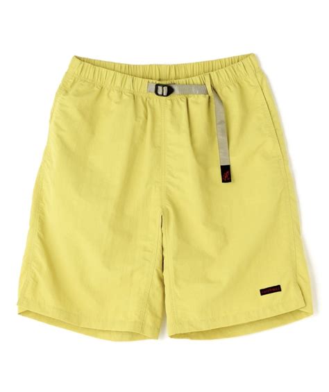 Gramicci Nylon Packable G Short S Canary Yellow Parco