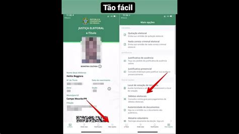 Como Pagar Multa Do T Tulo De Eleitor R Pido E F Cil M Todo Youtube