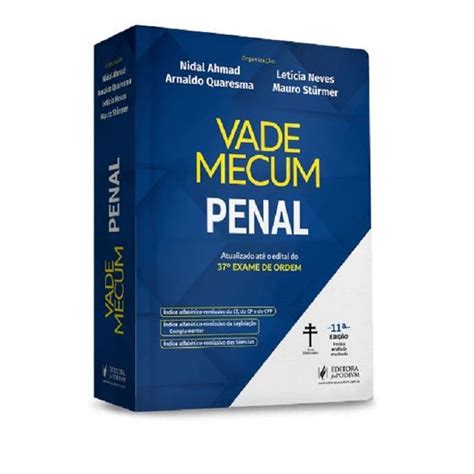 Vade Mecum Penal 37º Exame De Ordem 11ª Edição 2023 NIDAL AHMAD