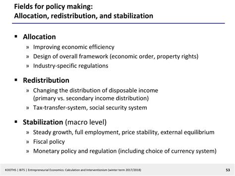 Entrepreneurial Economics Calculation And Interventionism Part