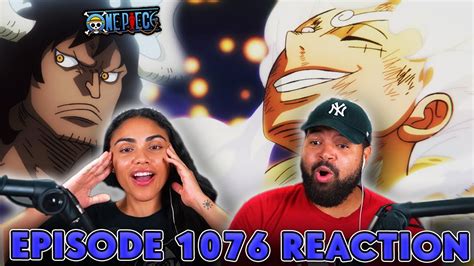 LUFFY FINALLY DEFEATS KAIDO One Piece Episode 1076 REACTION YouTube