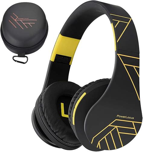 PowerLocus Casque Bluetooth sans Fil Casque Audio stéréo Pliable sans