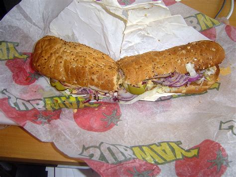 Turkey Ham And Bacon Melt Location Subway Sandwiches Joha Flickr