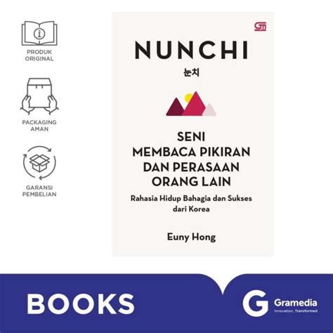 Promo Original Nunchi Seni Membaca Pikiran Dan Perasaan Orang Lain