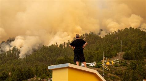 Incendio Canarias El Incendio Forestal De La Palma Obliga A Evacuar A