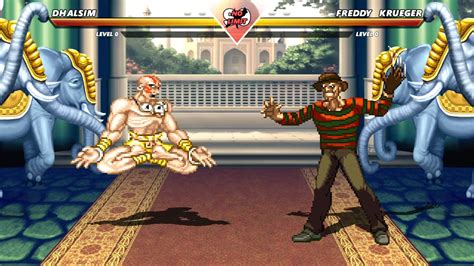 Freddy Krueger Vs Dhalsim Max Difficulty Epic Fight Youtube