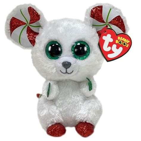 Buy Ty Beanie Boo Christmas Mouse At Mighty Ape Nz