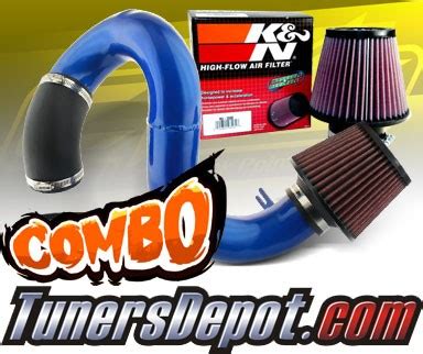 K N Air Filter CPT Cold Air Intake System Blue 12 15 Honda Civic Si