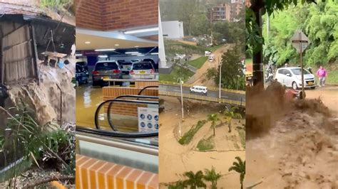 Fuertes Lluvias Generan Emergencias En El Nororiente De Medellín