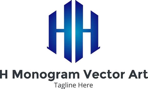 Premium Vector | H monogram vector