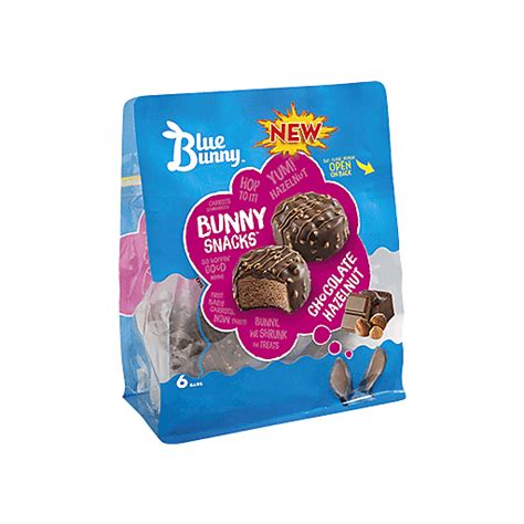 Blue Bunny™ Bunny Snacks™ Reduced Fat Chocolate Hazelnut Ice Cream Bars