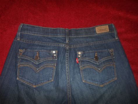 Levis Perfect Waist 525 Boot Cut Jeans Womens Sz 8 … Gem