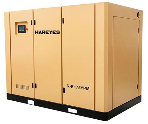 Horizontal Permanent Magnet Vsd Screw Compressor Hareyes