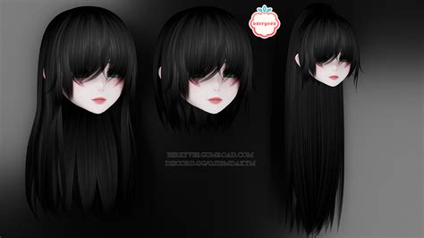 Artstation Edgy Hair Pack [3d Hair Assets] [vrchat]