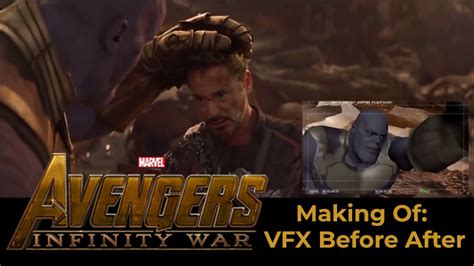 Behind The Scenes Of Infinity War Before After VFX With Chroma Shooting