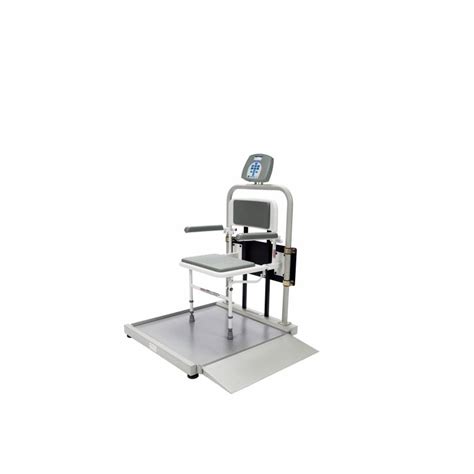 Health O Meter Digital Wheelchair Ramp Scale With Folded Seat