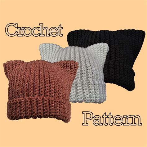 Crochet Cat Ears