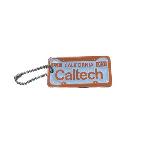 License Plate Keychain