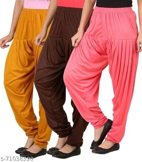 35 Colours Ladies Patiala Pant Waist Size Xxl At Rs 100 Piece In