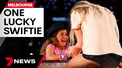 The 9 Year Old Scam Victim Who S Luck Turned Into A Viral Taylor Swift Concert Encounter 7news