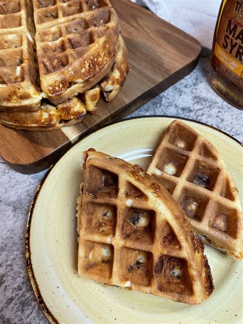 Sausage And Cheddar Waffles Kitchen With Class