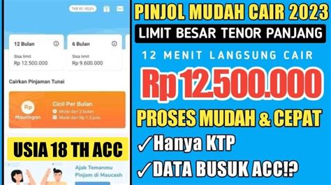 Pinjaman Online Legal Ojk Limit Besar Tenor Panjang 2023 Pinjol Cepat Cair Terbaru Youtube