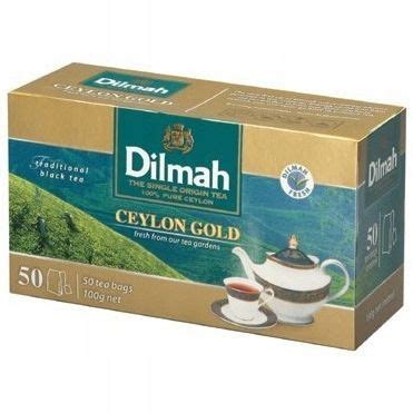 Herbata DILMAH CEYLON GOLD Czarna 50t 2g ERLI Pl