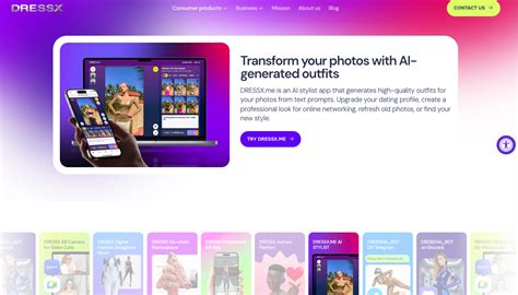 DRESSX.ME: AI Stylist Tool For Digital Fashion