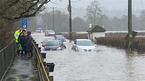 Weather Flood Clean Up Begins But More Rain Forecast Bbc News