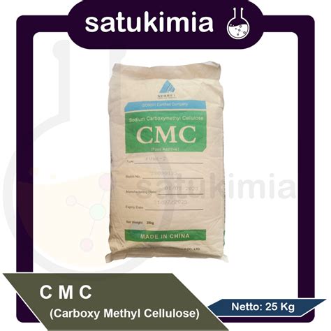 Jual CMC Carboxy Methyl Cellulose Pengental Makanan 25 Kg Shopee