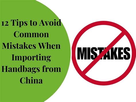 12 Tips To Avoid Mistakes When Import Handbags From China Uncle Nine