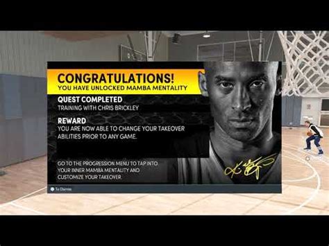 Unlocked Mamba Mentality Badge In Nba K Next Gen Youtube