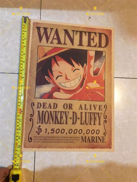 Amazoncom Abystyle One Piece Poster Wanted Luffy New