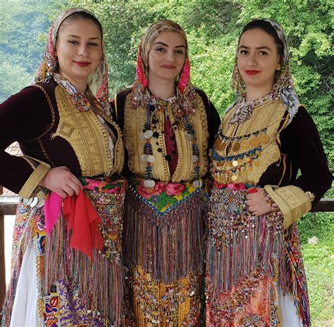 Albanian Traditional Dress From Upper Reka Macedonia